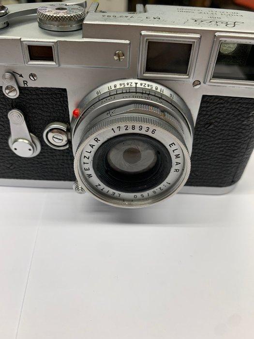 Leica M3 + Colapsable Elmar 50mm F2.8 Analoge camera, Verzamelen, Foto-apparatuur en Filmapparatuur