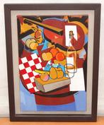 José Luis Lázaro Ferré (1945) - Sinfonía cubista, Antiek en Kunst, Kunst | Schilderijen | Klassiek
