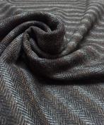 B66 - 450 x 155 cm - Elegante tweed in lana Mohair - Textiel