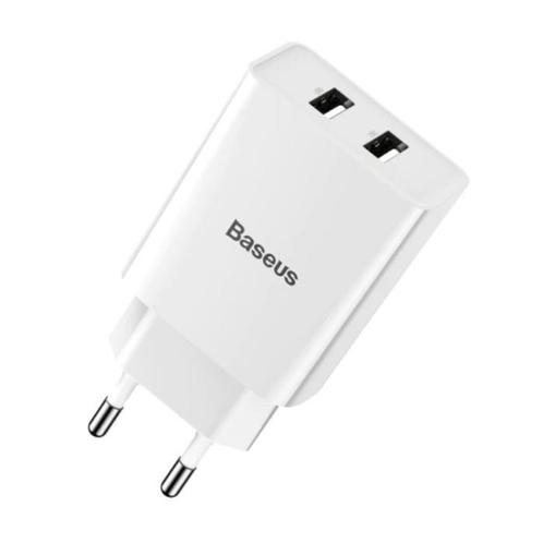 Dual 2x Port USB Stekkerlader - 2A Muur Oplader Wallcharger, Télécoms, Téléphonie mobile | Batteries, Envoi