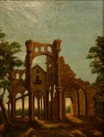 École Romantique (XIX) - Les Ruines de lAbbaye
