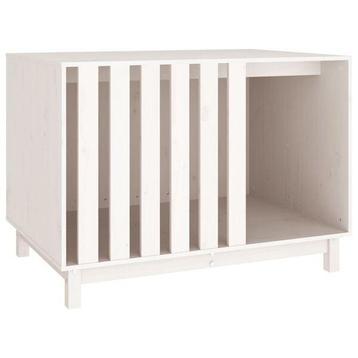 Hondenhok 100x70 cm Wit | OP = OP | Massief Grenenhout beschikbaar voor biedingen