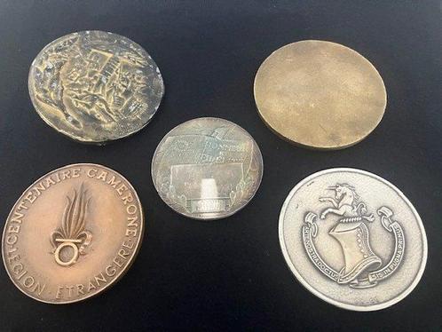 France - Médaille militaire - 5 médailles commémoratives de, Verzamelen, Militaria | Algemeen