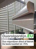 Duo rolgordijn op maat tot -70%  direct af fabriek!, Huis en Inrichting, Stoffering | Gordijnen en Lamellen, Nieuw, Blauw, Verzenden