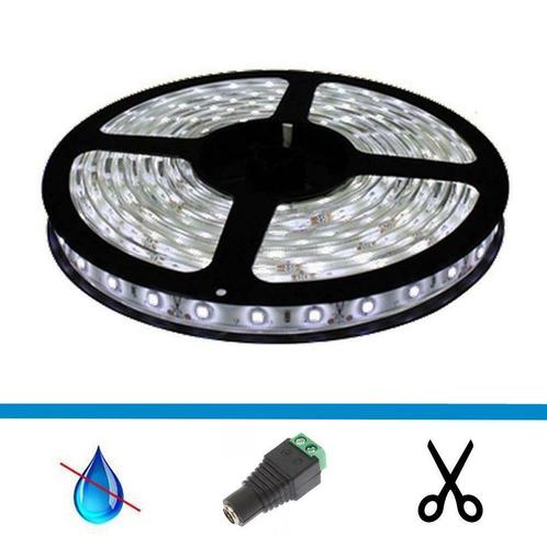 LED Strip - 5 Meter los - Kleur wit - LED type 5050 - 60 Le, Maison & Meubles, Lampes | Autre, Enlèvement ou Envoi