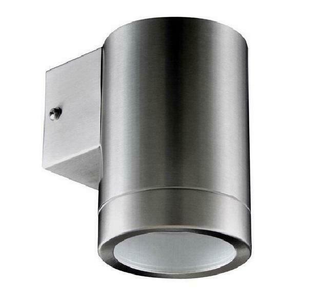 Tuin Lamp Boston Rond RVS, Tuin en Terras, Buitenverlichting, Verzenden