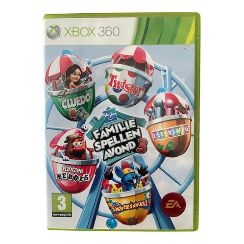 Hasbro Familie Spellen Avond 3 (XBOX 360) (TWEEDEHANDS), Games en Spelcomputers, Games | Xbox 360, Verzenden