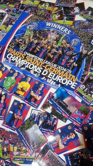 Psg champion deurope 2025 Dembele Empty album + complete, Verzamelen, Stickers