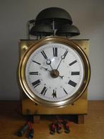 Klok - Messing en ijzer - 1800-1850, Antiquités & Art, Antiquités | Horloges