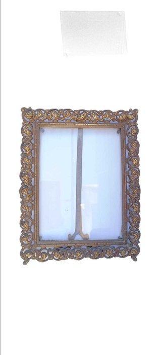 Fotolijst - Verguld brons, Antiquités & Art, Curiosités & Brocante