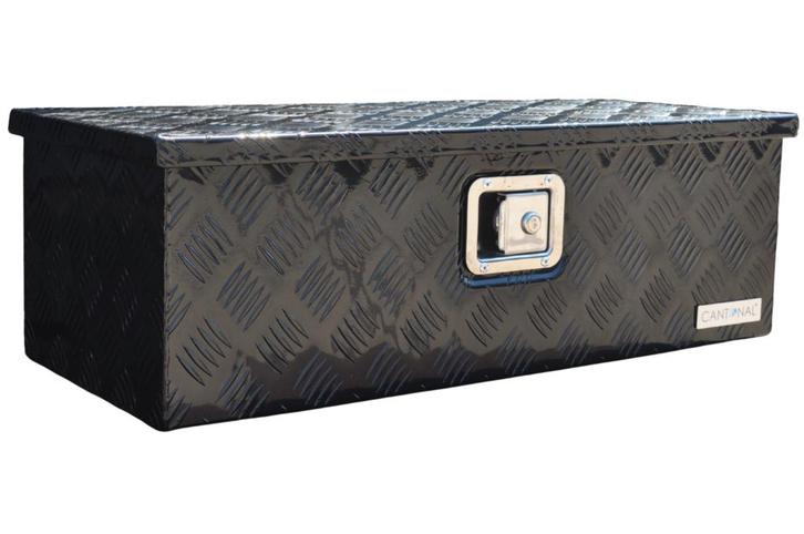 Traanplaat aluminium disselkist/gereedschapkist/disselbak, Doe-het-zelf en Bouw, Hang- en Sluitwerk, Ophalen of Verzenden