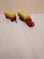 Tekno 1:43 - Modelauto (2) - Scania-Vabis truck and trailer