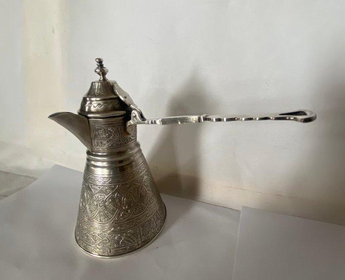Theepot - Zilver - Turkse koffiezetter, Antiek en Kunst, Antiek | Zilver en Goud