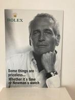 ROLEX - Reclamebord - Vintage Rolex-reclame - Aluminium