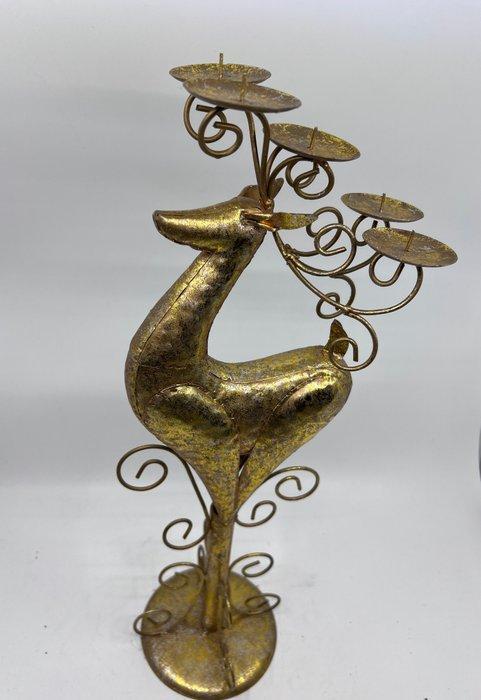 Chandelier - Métal - hert-kandelaar, Divers, Noël