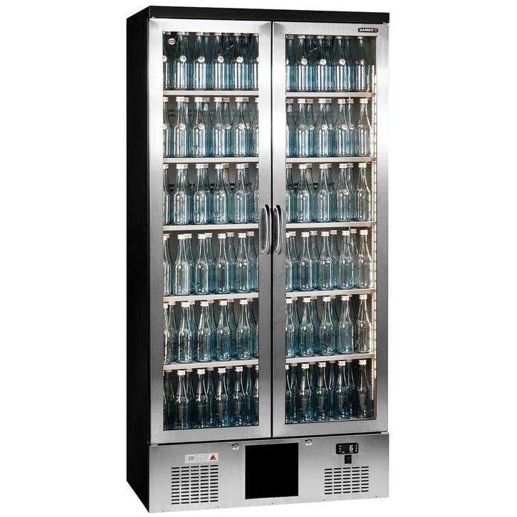 Drankenkoeling | MAXIGLASS | 468L | Antracietgrijs/RVS |, Zakelijke goederen, Horeca | Keukenapparatuur, Nieuw in verpakking, Verzenden