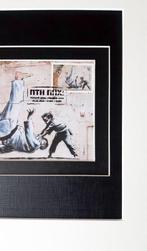 Banksy (1974) - FCK PTN Banksy framed - Maximum card FDC
