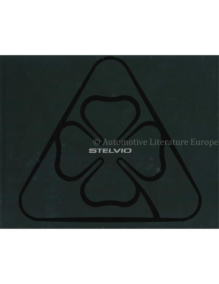 2018 ALFA ROMEO STELVIO QUADRIFOGLIO BROCHURE ITALIAANS, Boeken, Auto's | Folders en Tijdschriften, Ophalen of Verzenden
