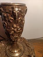 Kelk (2) - kelk - Koper, Tin - kelk met schotel, Antiek en Kunst, Curiosa en Brocante