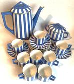 Sarreguemines - Koffieservies - Fox Trott - Keramiek - 10, Antiek en Kunst