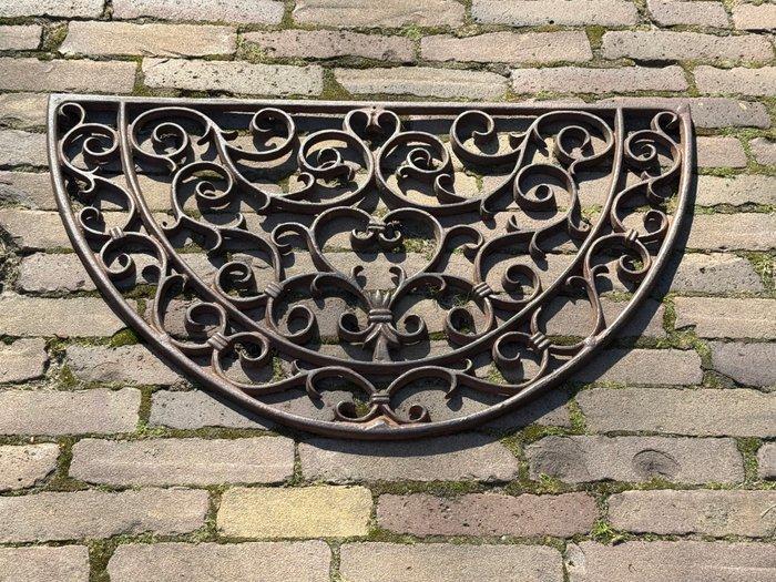Architectonisch ornament - Grote zware halfronde rustieke, Antiek en Kunst, Curiosa en Brocante