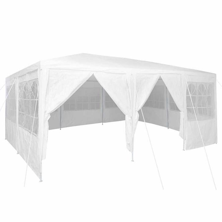 Duurzame Partytent Wit | Retour Deal 40%, Tuin en Terras, Partytenten, 4 tot 6 meter, 5 tot 8 meter, Opvouwbaar, Nieuw, Partytent