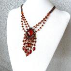 Lange hangerketting met Balti amber. - Barnsteen - Succinite