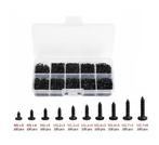 Assortiment van 1000 M1-M1.7 zelftappende schroeven (zwart), Verzenden, Nieuw