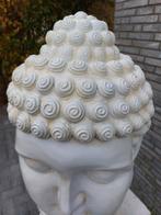 Beeld, large head of a buddha statue - 55 cm - polyresin