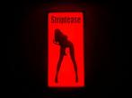 Reclamebord - Amsterdams Red-lights District , Striptease