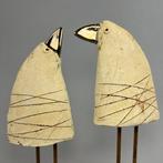 Ewa Budzowska - 2 partots in love - BIG (decorated 24 carat, Antiek en Kunst