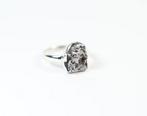 Meteoriet Campo del Cielo ring / nieuw 925 sterling zilver -