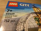 Lego Set - 60469 - Ville - Central Train Station - Sealed, Nieuw