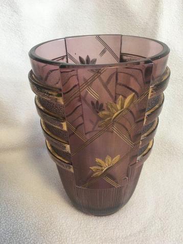 Val Saint Lambert - Vase  - Verre