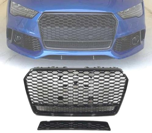 Calandre Pour Audi A7 Look Rs7 15-18 Noir, Auto-onderdelen, Carrosserie, Verzenden