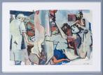 Marc Antoine Fehr (1953) - Scène de boucherie, Antiek en Kunst, Kunst | Schilderijen | Modern