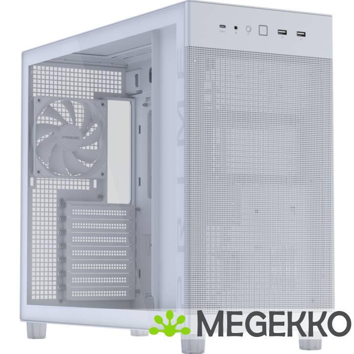 ASUS PRIME AP303 TG White Wit, Computers en Software, Computerbehuizingen, Nieuw, Verzenden