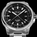 Ublast - Globe GMT - Swiss Made - REF.UBGLO40BK - Ltd, Nieuw