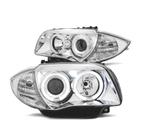 PHARES BMW SÉRIE 1 E81 E87 E82 E88 ANGEL EYES CCFL FOND CHRO, Verzenden, Nieuw