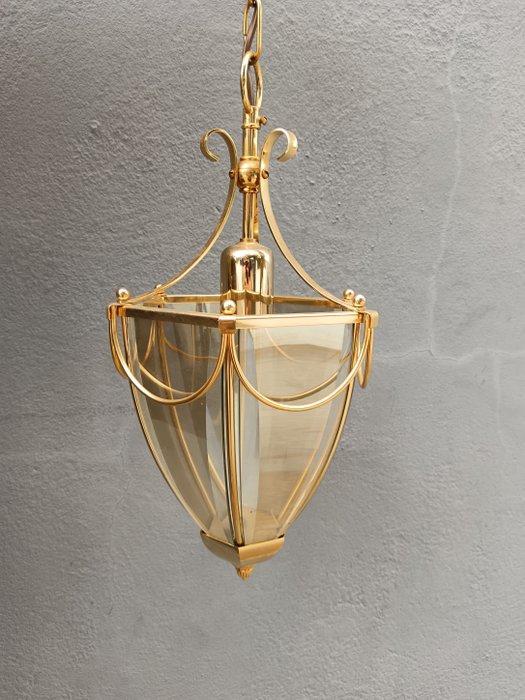 Lantaarn - Goudkleurige Franse lantaarngel met, Antiquités & Art, Curiosités & Brocante