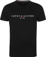 Tommy Hilfiger Logo T-shirt Zwart maat Maat 48/50 (M) Heren, Kleding | Heren, T-shirts, Zwart, Tommy Hilfiger, Nieuw, Verzenden