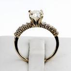 Zonder Minimumprijs - Verlovingsring - 14 karaat Geel goud -, Handtassen en Accessoires, Antieke sieraden