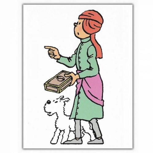 Kuifje Fakir Postkaart, Verzamelen, Stripfiguren, Ophalen of Verzenden