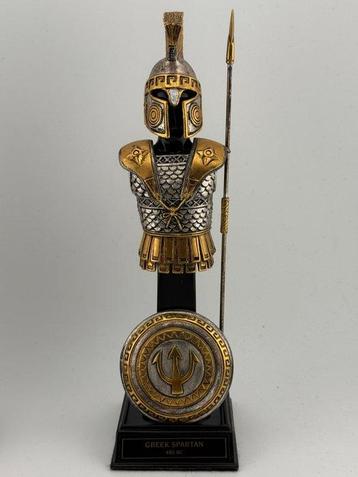 Franklin Mint - Militaire miniatuur beeldjes - Greek Spartan beschikbaar voor biedingen
