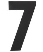 Intersteel Huiscijfer 7 300 mm rvs/mat zwart, Huis en Inrichting, Ophalen of Verzenden, Nieuw