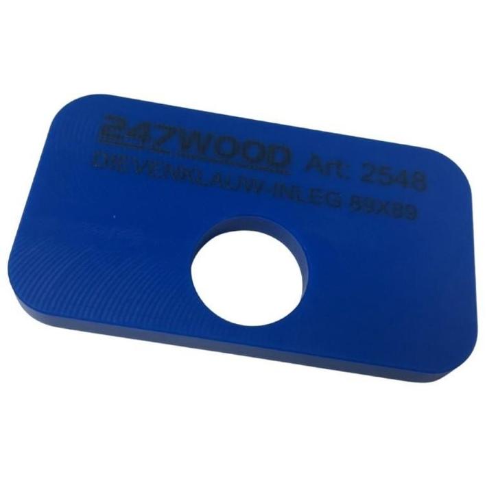 247WOOD Freesmal 89x89 dievenklauw-inleg, Bricolage & Construction, Serrurerie de bâtiment & Dispositif de fermeture