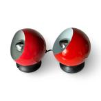 Abo Randers & Artilux AB - Wandlamp (2) - Eye Balls -, Antiek en Kunst