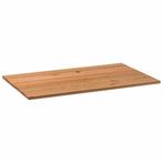 vidaXL Tafelblad rechthoekig 200x120x4 cm massief eikenhout, Verzenden, Nieuw
