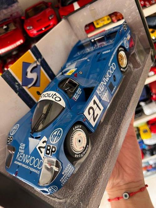 Solido 1:18 - Voiture miniature - Porsche 956 LH - 3ème 24h, Hobby & Loisirs créatifs, Voitures miniatures | 1:5 à 1:12