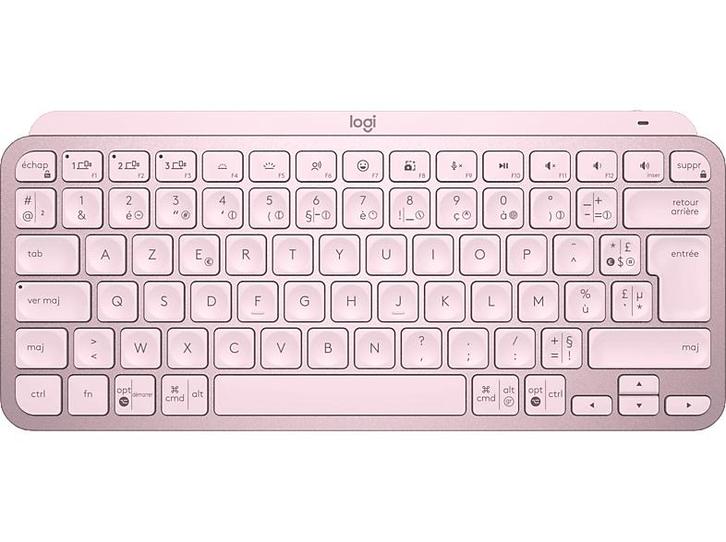 Logitech - Draadloos toetsenbord - Azerty - Roze, Computers en Software, Toetsenborden, Draadloos, Azerty, Nieuw, Verzenden